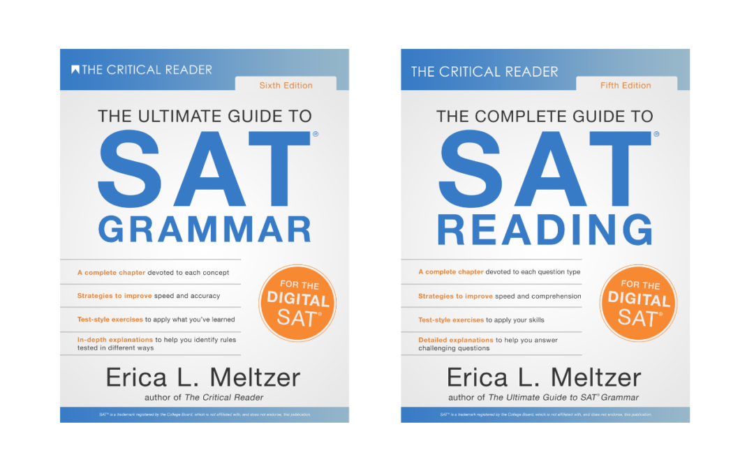 Now available: preliminary versions of the SAT reading & grammar books for the digital SAT®