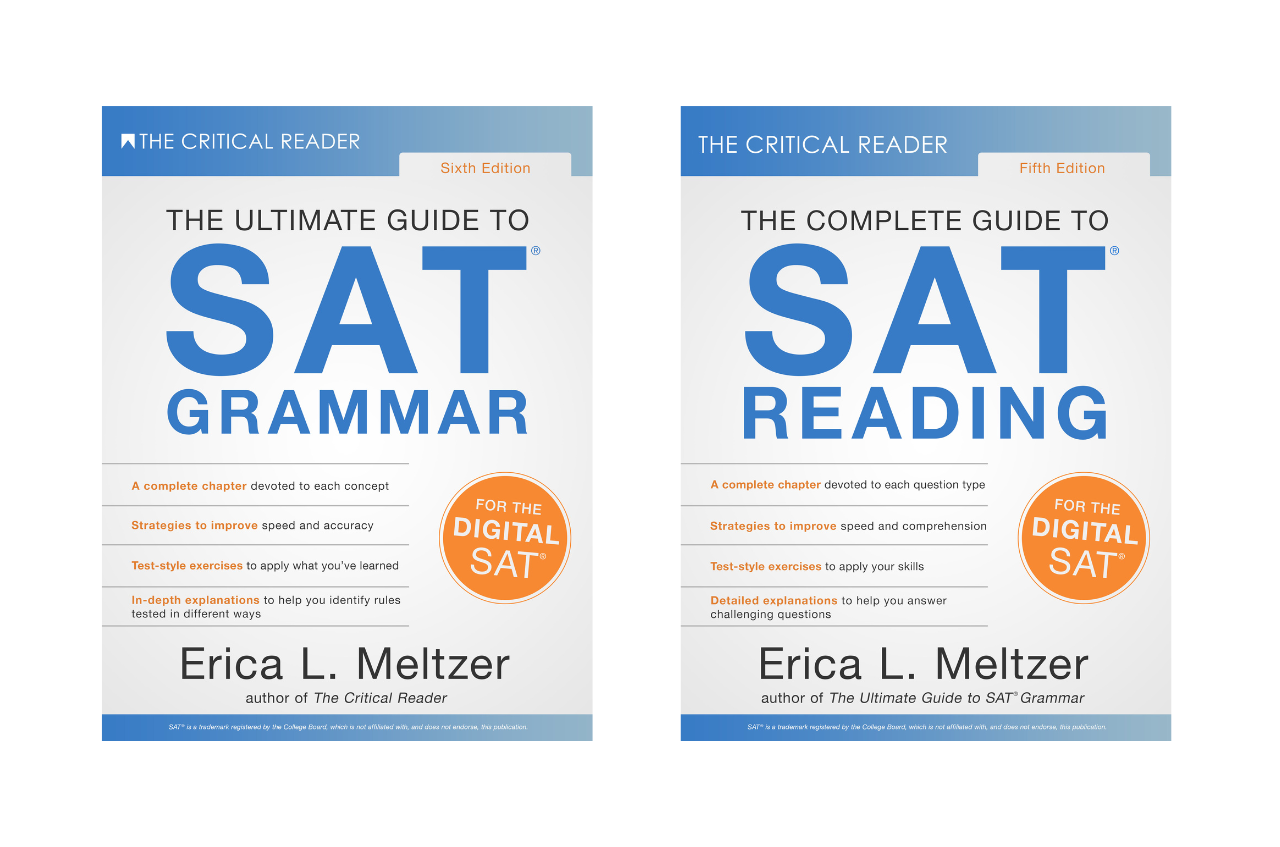 Now available preliminary versions of the SAT reading & grammar books