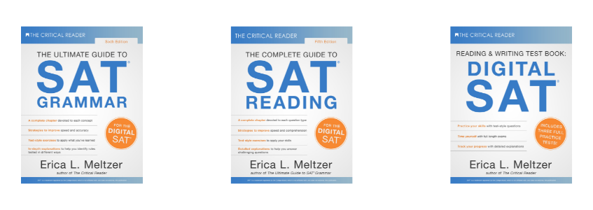 Now available! Ebooks for the Digital SAT, plus Reading/Writing Test Book